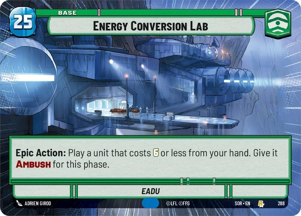 Energy Conversion Lab (Hyperspace) (288) [Spark of Rebellion] | Tabernacle Games