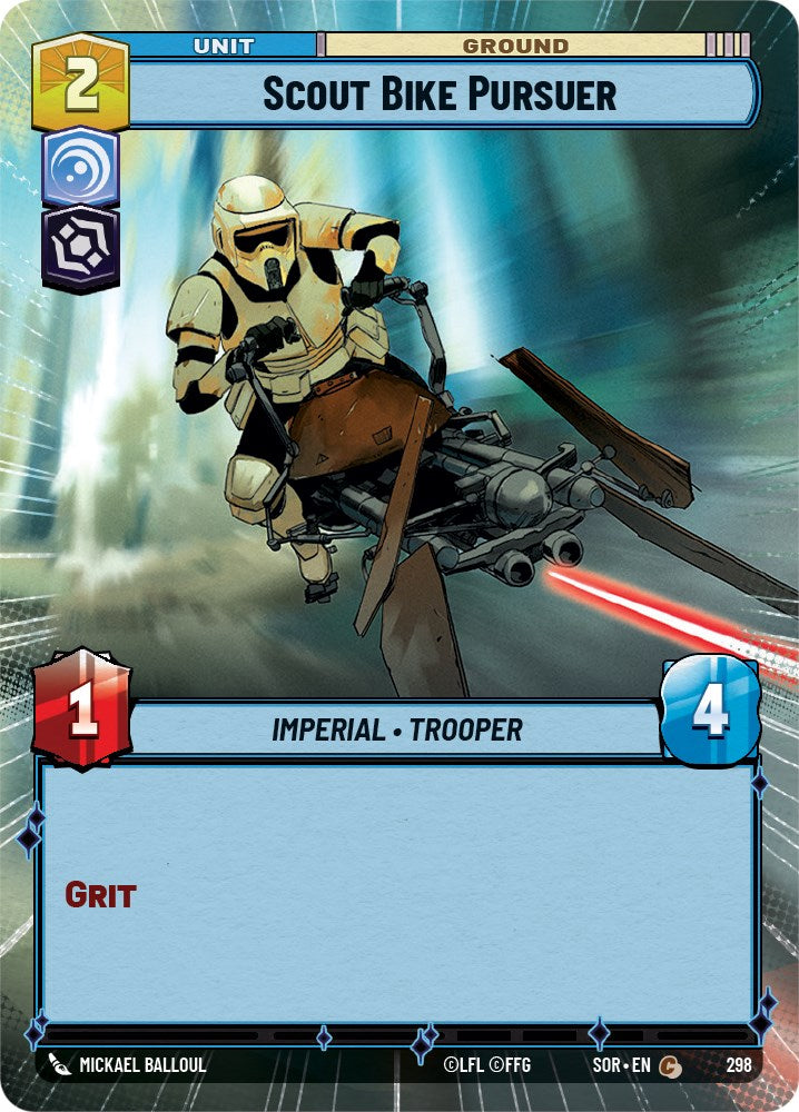 Scout Bike Pursuer (Hyperspace) (298) [Spark of Rebellion] | Tabernacle Games