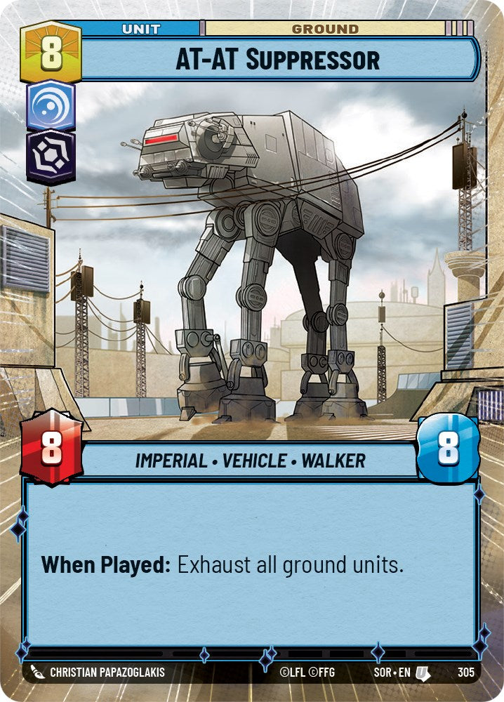 AT-AT Suppressor (Hyperspace) (305) [Spark of Rebellion] | Tabernacle Games