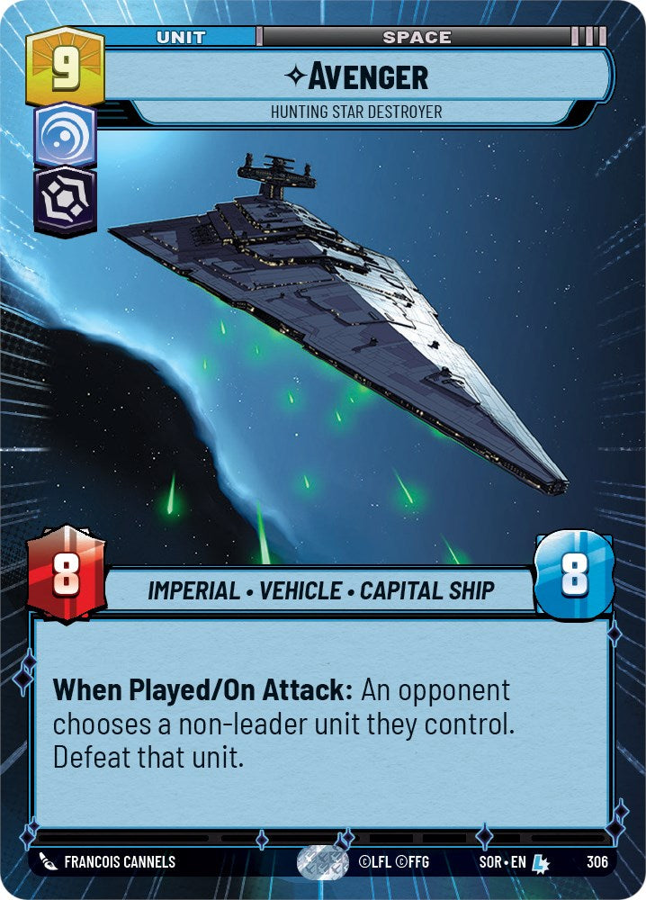 Avenger - Hunting Star Destroyer (Hyperspace) (306) [Spark of Rebellion] | Tabernacle Games