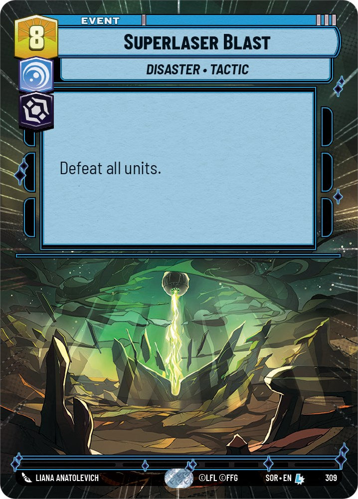 Superlaser Blast (Hyperspace) (309) [Spark of Rebellion] | Tabernacle Games