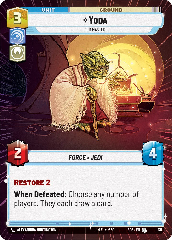 Yoda - Old Master (Hyperspace) (311) [Spark of Rebellion] | Tabernacle Games