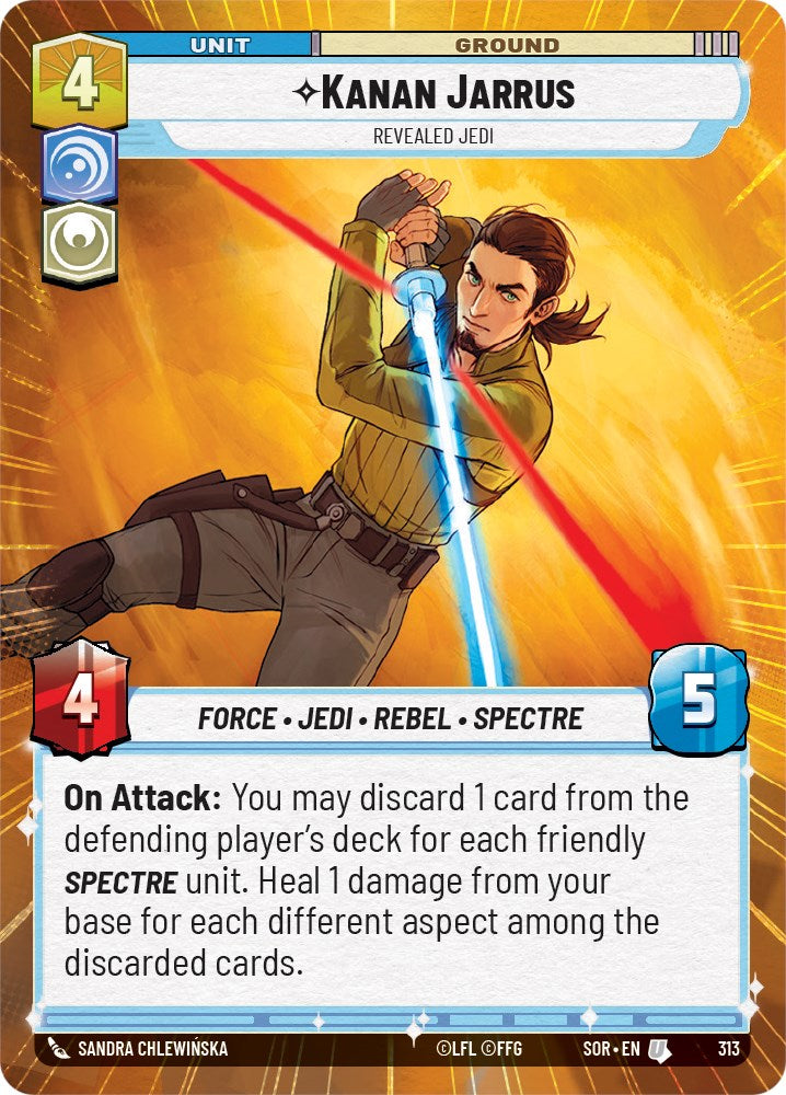 Kanan Jarrus - Revealed Jedi (Hyperspace) (313) [Spark of Rebellion] | Tabernacle Games