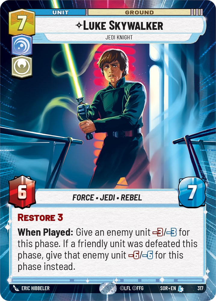 Luke Skywalker - Jedi Knight (Hyperspace) (317) [Spark of Rebellion] | Tabernacle Games