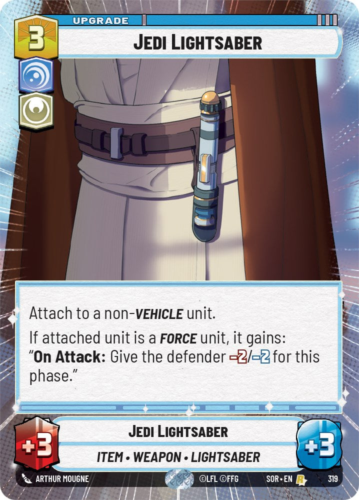 Jedi Lightsaber (Hyperspace) (319) [Spark of Rebellion] | Tabernacle Games