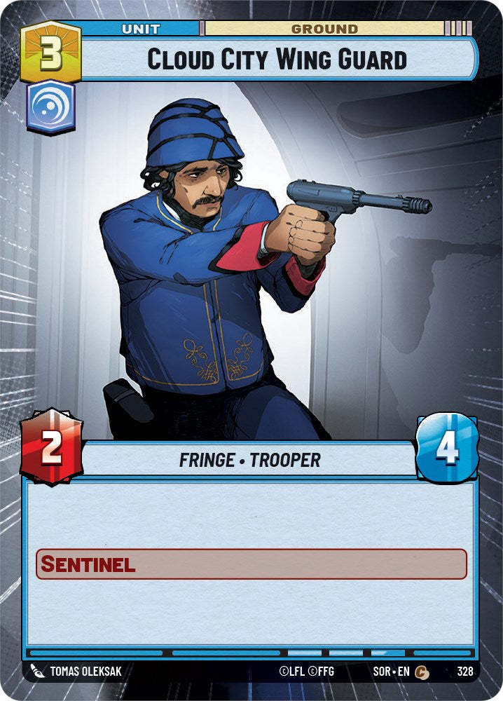 Cloud City Wing Guard (Hyperspace) (328) [Spark of Rebellion] | Tabernacle Games