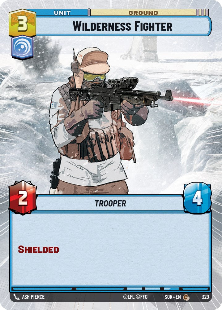 Wilderness Fighter (Hyperspace) (329) [Spark of Rebellion] | Tabernacle Games