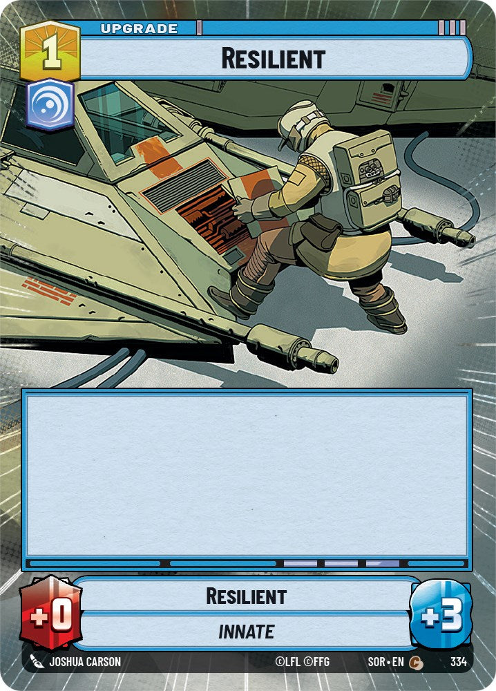 Resilient (Hyperspace) (334) [Spark of Rebellion] | Tabernacle Games