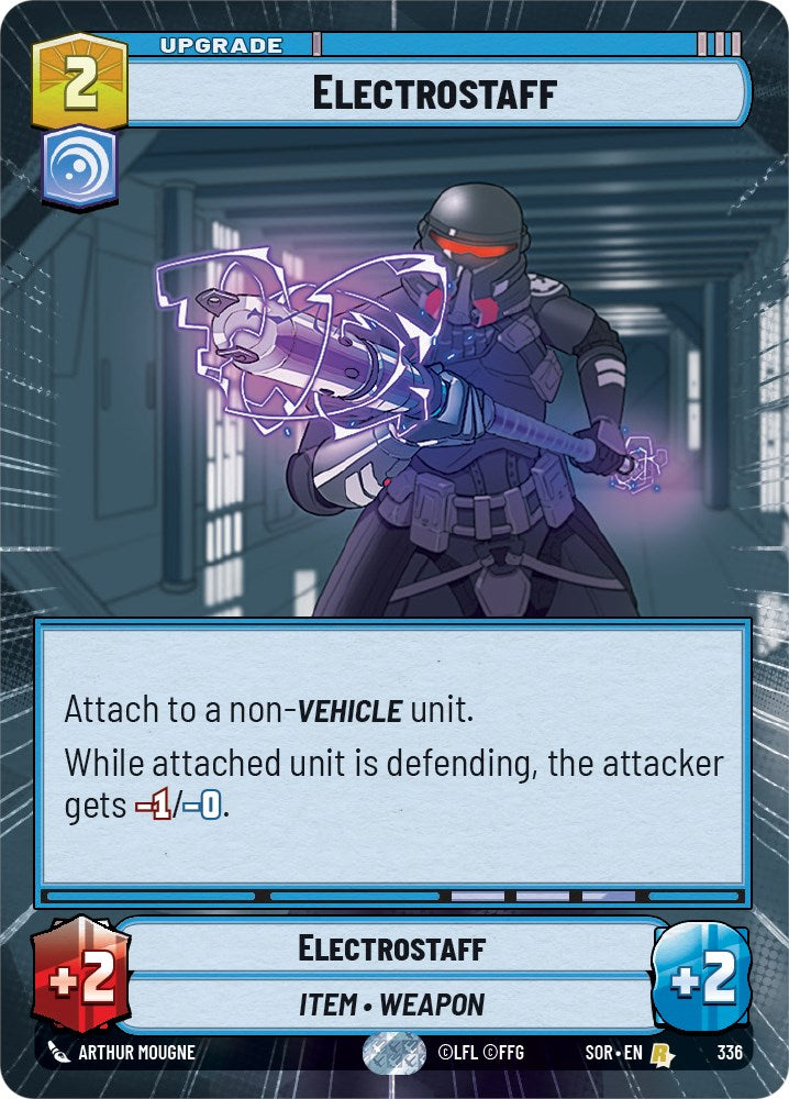 Electrostaff (Hyperspace) (336) [Spark of Rebellion] | Tabernacle Games