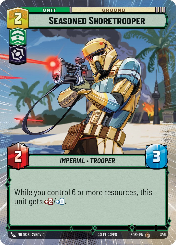 Seasoned Shoretrooper (Hyperspace) (346) [Spark of Rebellion] | Tabernacle Games