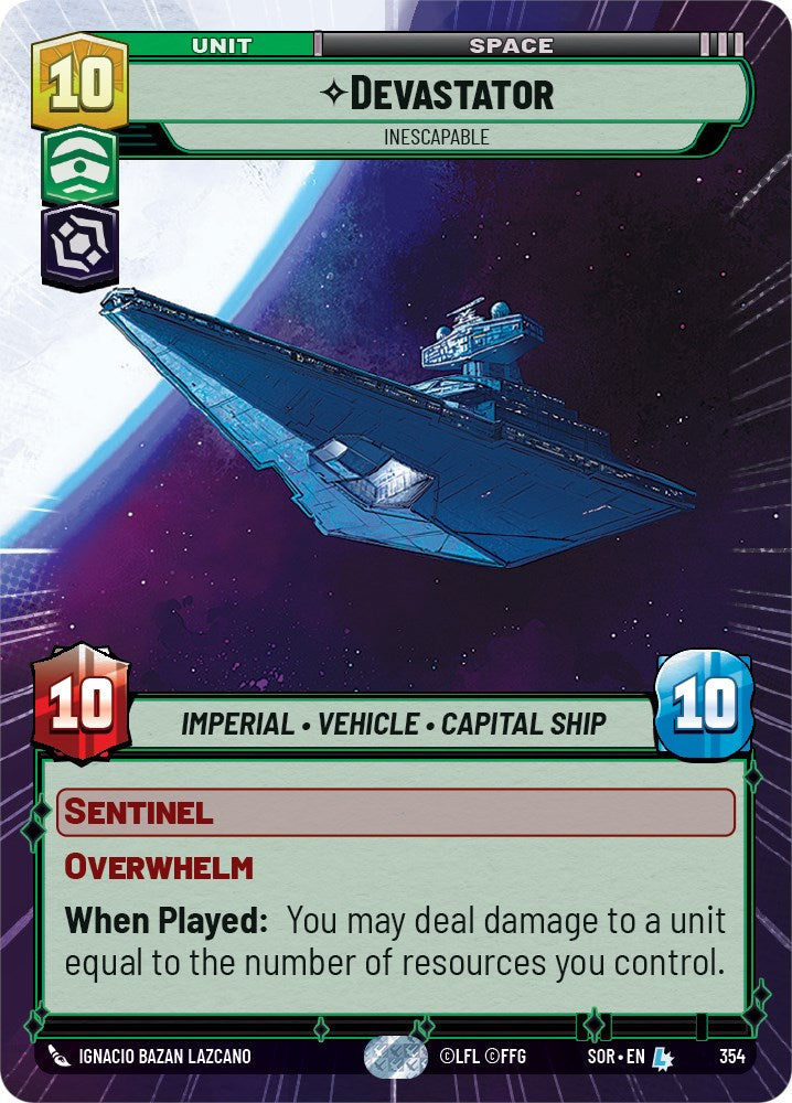 Devastator - Inescapable (Hyperspace) (354) [Spark of Rebellion] | Tabernacle Games