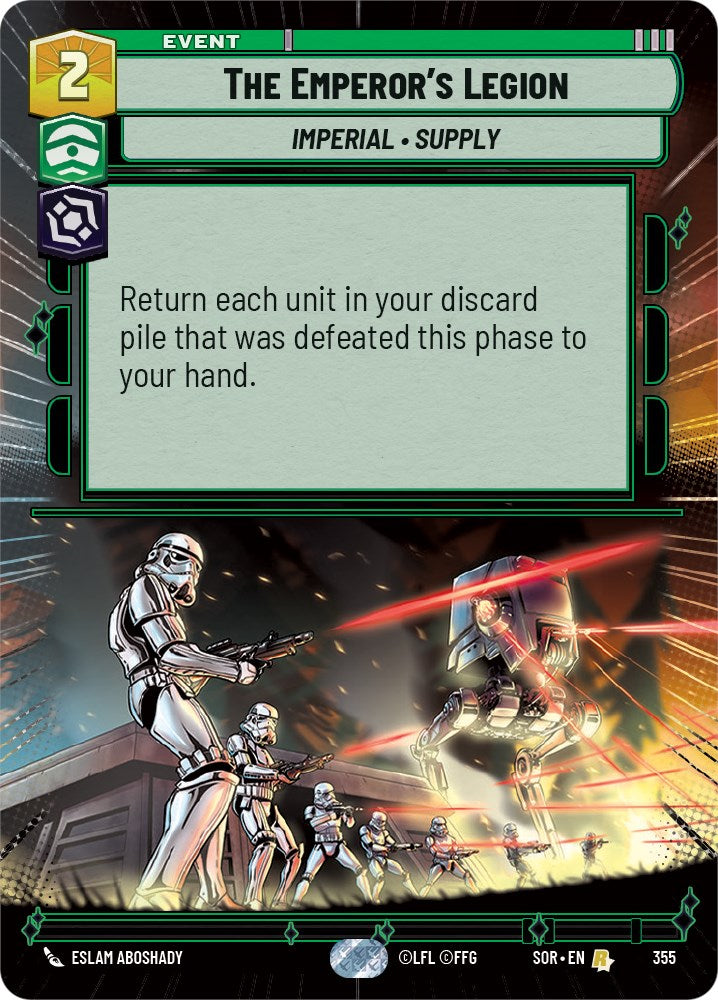 The Emperor's Legion (Hyperspace) (355) [Spark of Rebellion] | Tabernacle Games