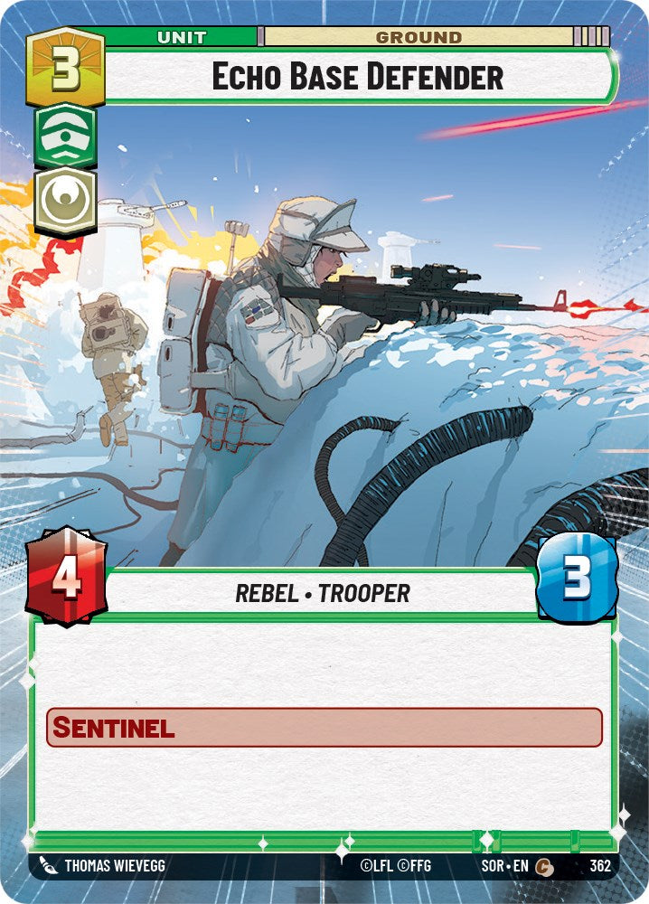 Echo Base Defender (Hyperspace) (362) [Spark of Rebellion] | Tabernacle Games