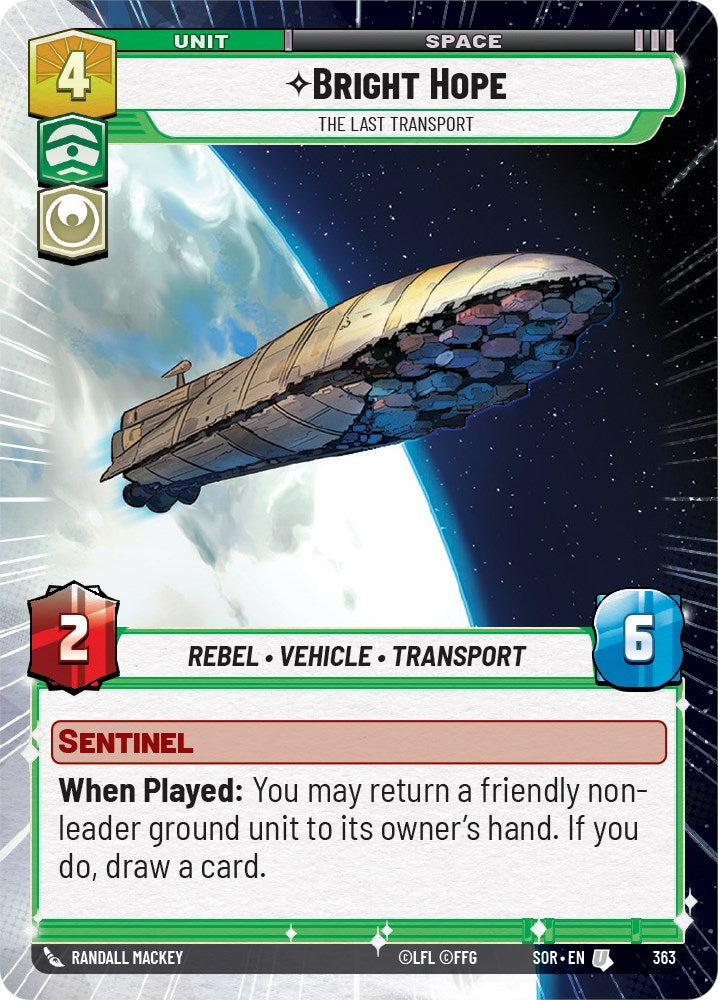Bright Hope - The Last Transport (Hyperspace) (363) [Spark of Rebellion] | Tabernacle Games