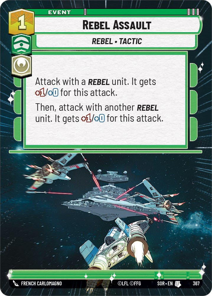 Rebel Assault (Hyperspace) (367) [Spark of Rebellion] | Tabernacle Games