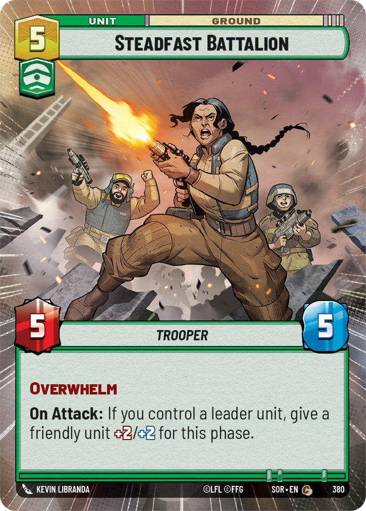 Steadfast Battalion (Hyperspace) (380) [Spark of Rebellion] | Tabernacle Games