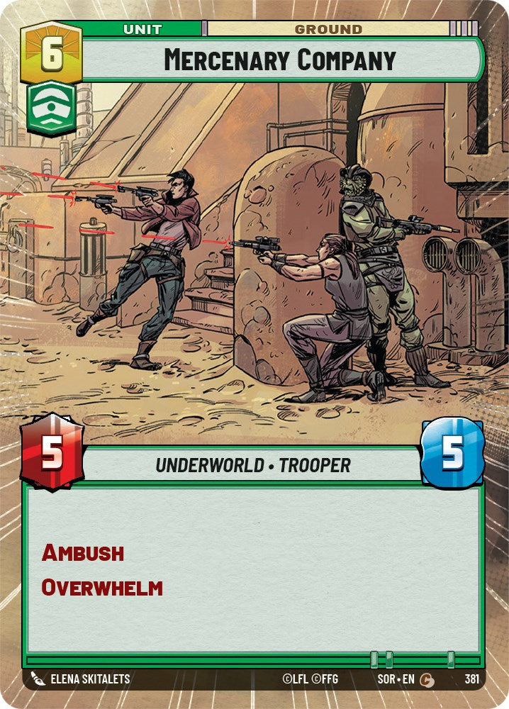 Mercenary Company (Hyperspace) (381) [Spark of Rebellion] | Tabernacle Games
