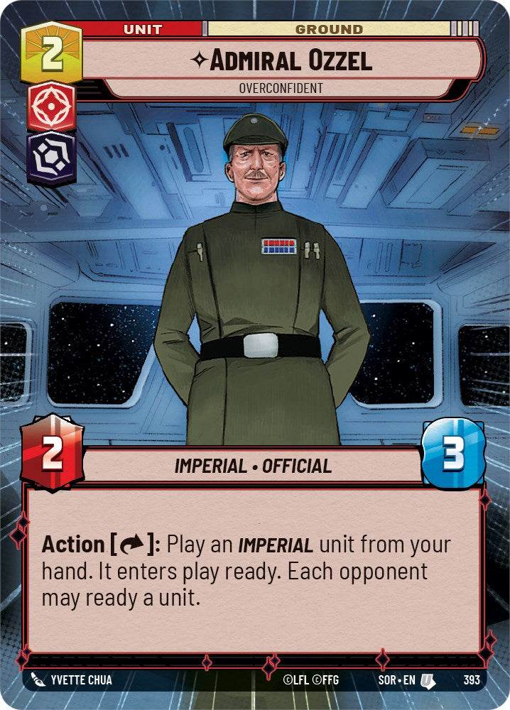 Admiral Ozzel - Overconfident (Hyperspace) (393) [Spark of Rebellion] | Tabernacle Games