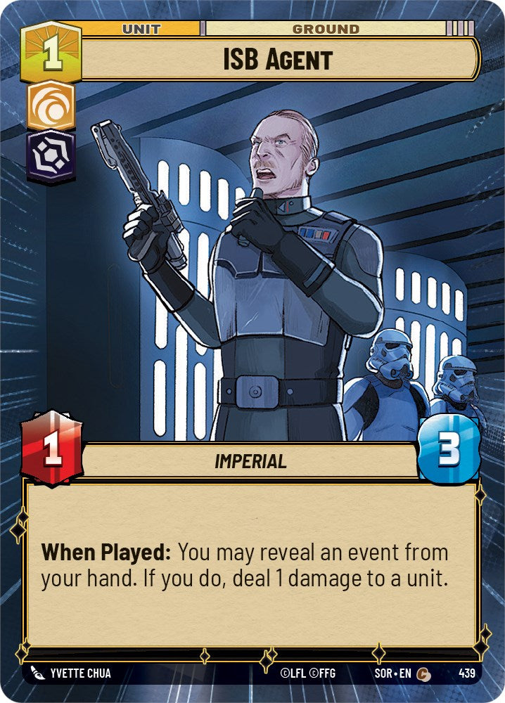 ISB Agent (Hyperspace) (439) [Spark of Rebellion] | Tabernacle Games