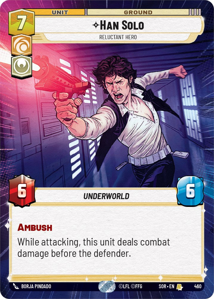 Han Solo - Relunctant Hero (Hyperspace) (460) [Spark of Rebellion] | Tabernacle Games