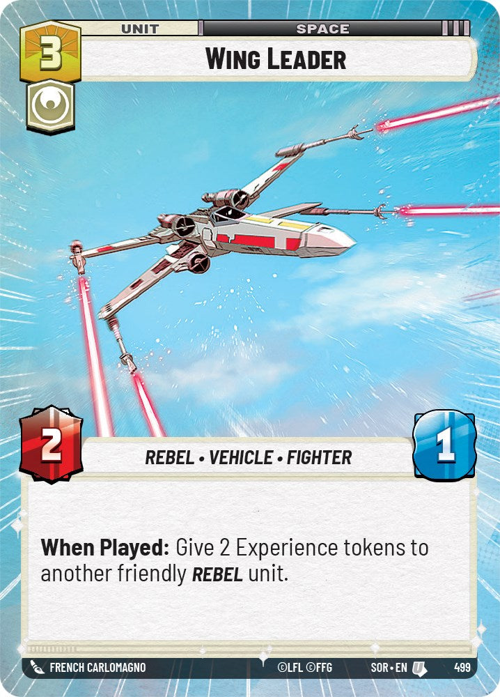Wing Leader (Hyperspace) (499) [Spark of Rebellion] | Tabernacle Games