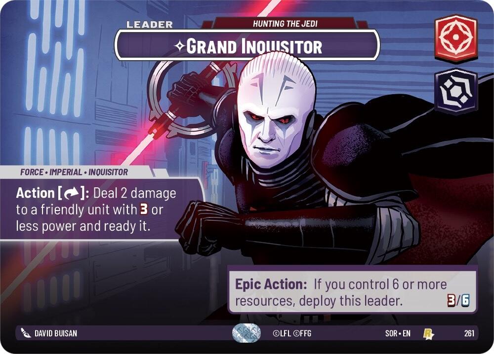 Grand Inquisitor - Hunting the Jedi (Showcase) (261) [Spark of Rebellion] | Tabernacle Games