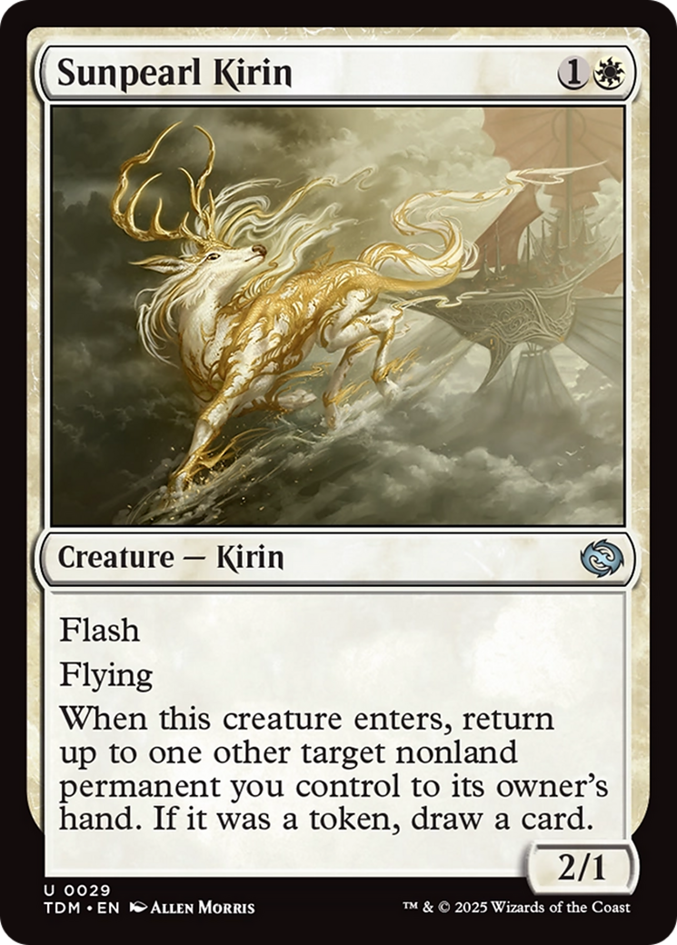 Sunpearl Kirin [Tarkir: Dragonstorm] | Tabernacle Games