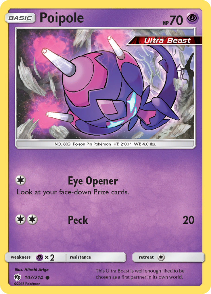 Poipole (107/214) [Sun & Moon: Lost Thunder] | Tabernacle Games