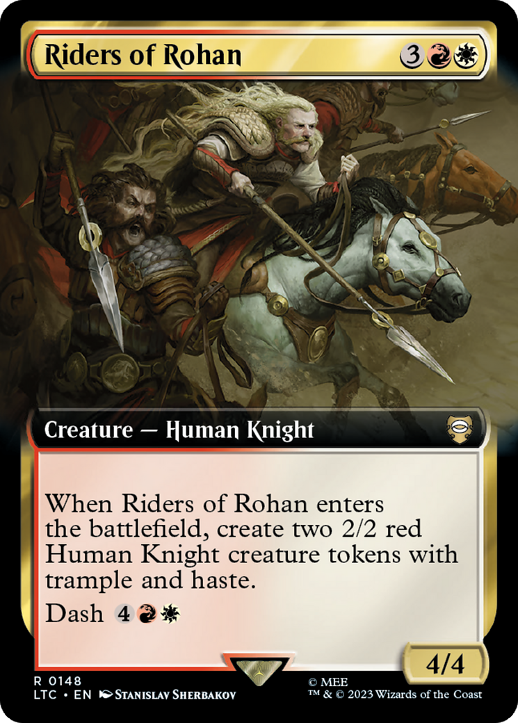 Riders of Rohan (Extended Art) [The Lord of the Rings: Tales of Middle-Earth Commander] | Tabernacle Games