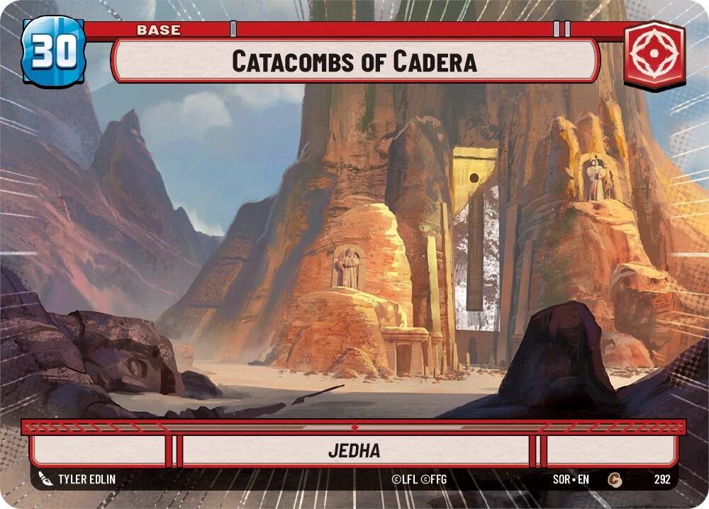 Catacombs of Cadera // Shield (Hyperspace) (292 // T04) [Spark of Rebellion] | Tabernacle Games