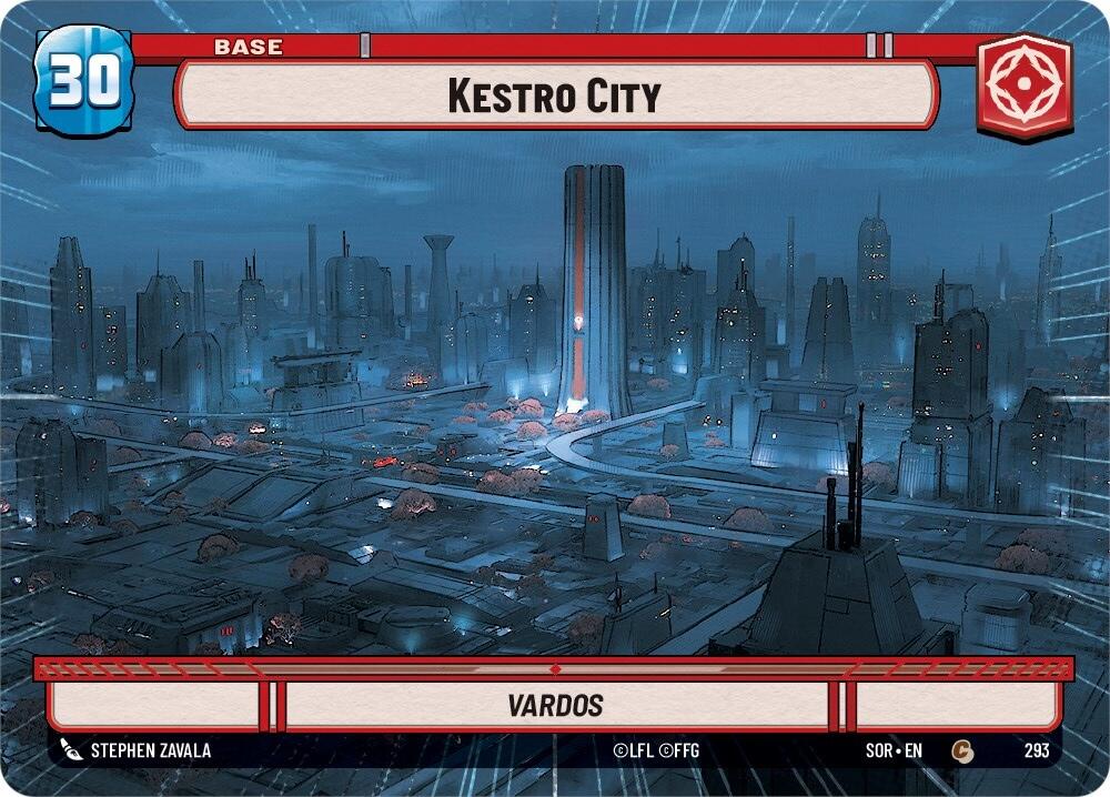 Kestro City // Shield (Hyperspace) (293 // T04) [Spark of Rebellion] | Tabernacle Games