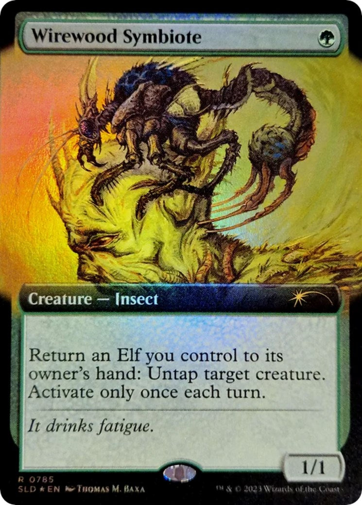 Wirewood Symbiote (Extended Art) [Secret Lair Drop Series] | Tabernacle Games