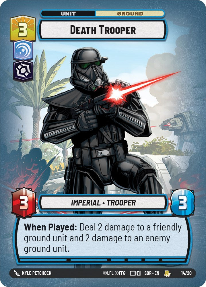 Death Trooper (Weekly Play Promo) (14/20) [Spark of Rebellion Promos] | Tabernacle Games