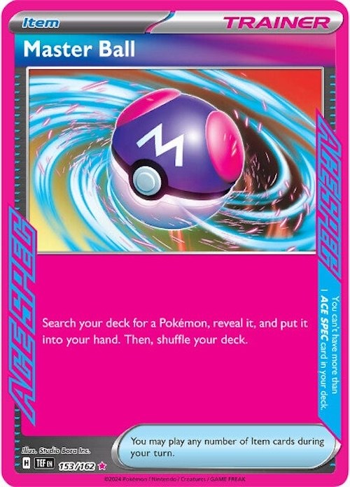 Master Ball (153/162) [Scarlet & Violet: Temporal Forces] | Tabernacle Games