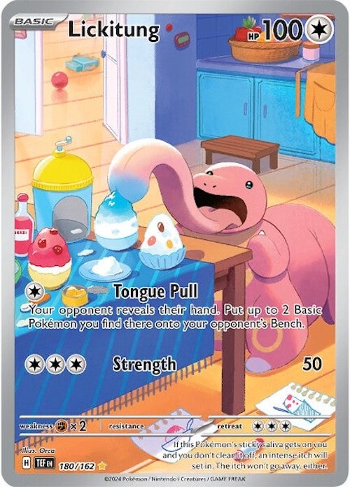 Lickitung (180/162) [Scarlet & Violet: Temporal Forces] | Tabernacle Games