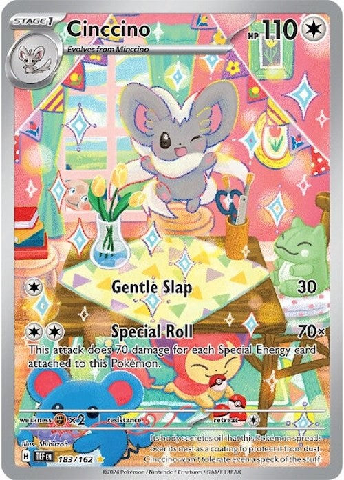 Cinccino (183/162) [Scarlet & Violet: Temporal Forces] | Tabernacle Games