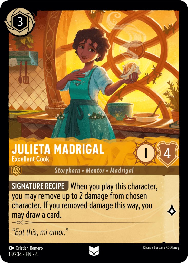 Julieta Madrigal - Excellent Cook (13/204) [Ursula's Return] | Tabernacle Games