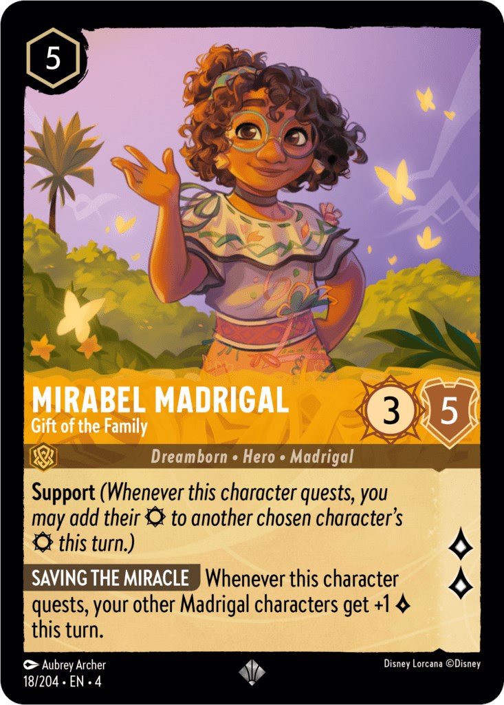 Mirabel Madrigal - Gift of the Family (18/204) [Ursula's Return] | Tabernacle Games