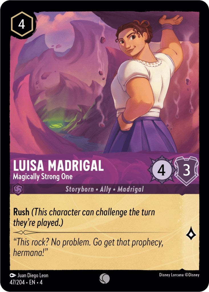Luisa Madrigal - Magically Strong One (47/204) [Ursula's Return] | Tabernacle Games