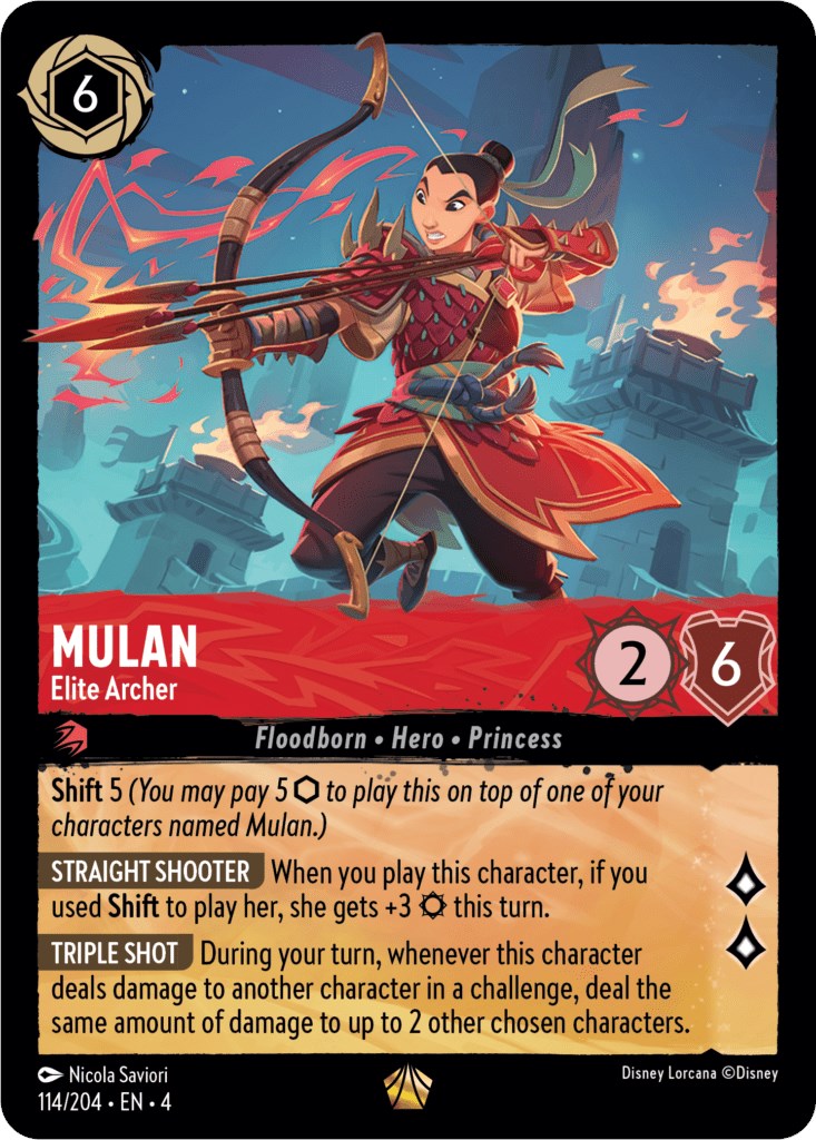 Mulan - Elite Archer (114/204) [Ursula's Return] | Tabernacle Games