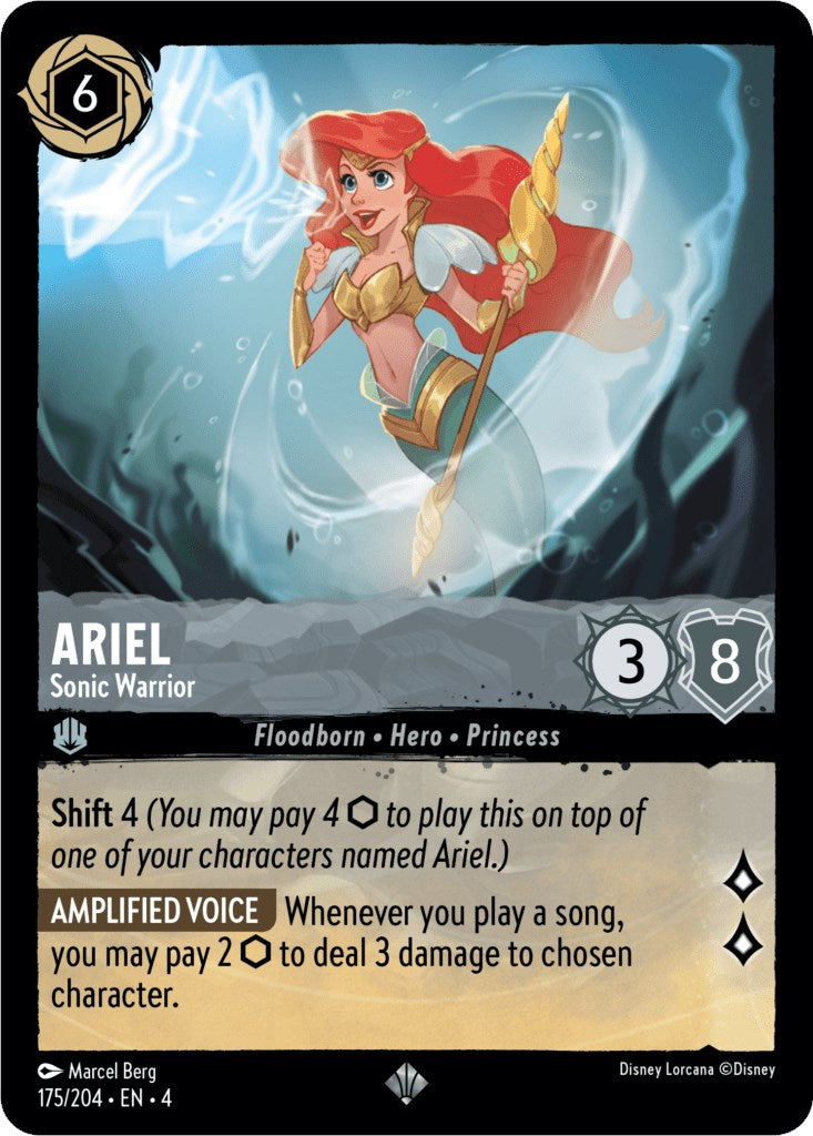 Ariel - Sonic Warrior (175/204) [Ursula's Return] | Tabernacle Games