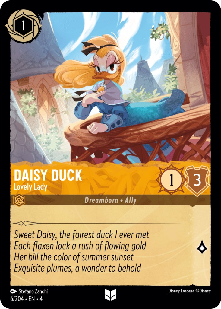 Daisy Duck - Lovely Lady (6/204) [Ursula's Return] | Tabernacle Games