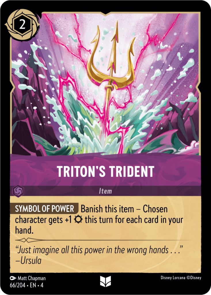 Triton's Trident (66/204) [Ursula's Return] | Tabernacle Games