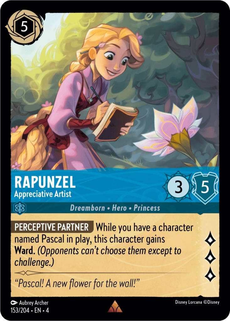 Rapunzel - Appreciative Artist (153/204) [Ursula's Return] | Tabernacle Games