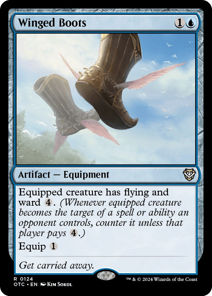Winged Boots [Outlaws of Thunder Junction Commander] | Tabernacle Games
