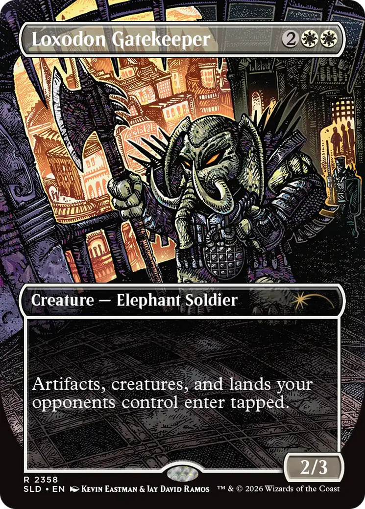 Loxodon Gatekeeper (2358) [Secret Lair Drop Series] | Tabernacle Games