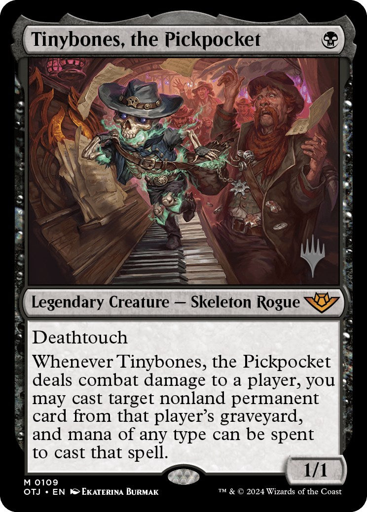 Tinybones, the Pickpocket (Promo Pack) [Outlaws of Thunder Junction Promos] | Tabernacle Games