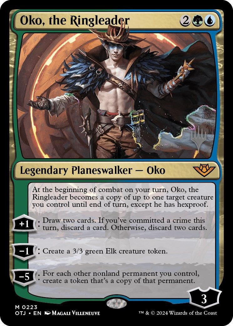 Oko, the Ringleader (Promo Pack) [Outlaws of Thunder Junction Promos] | Tabernacle Games