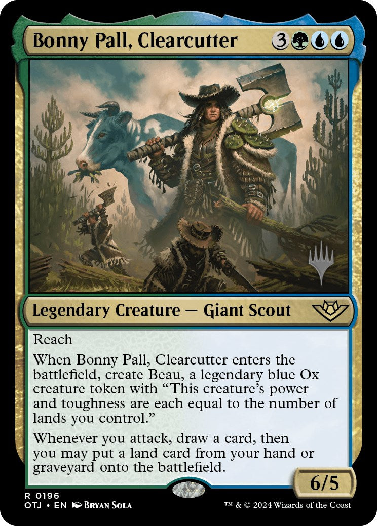 Bonny Pall, Clearcutter (Promo Pack) [Outlaws of Thunder Junction Promos] | Tabernacle Games