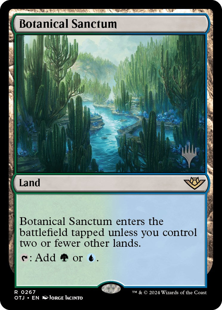 Botanical Sanctum (Promo Pack) [Outlaws of Thunder Junction Promos] | Tabernacle Games